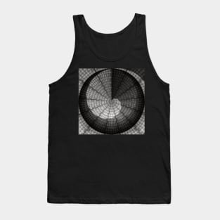 Sacred Geometry 3D Titanium Architecture Tank Top